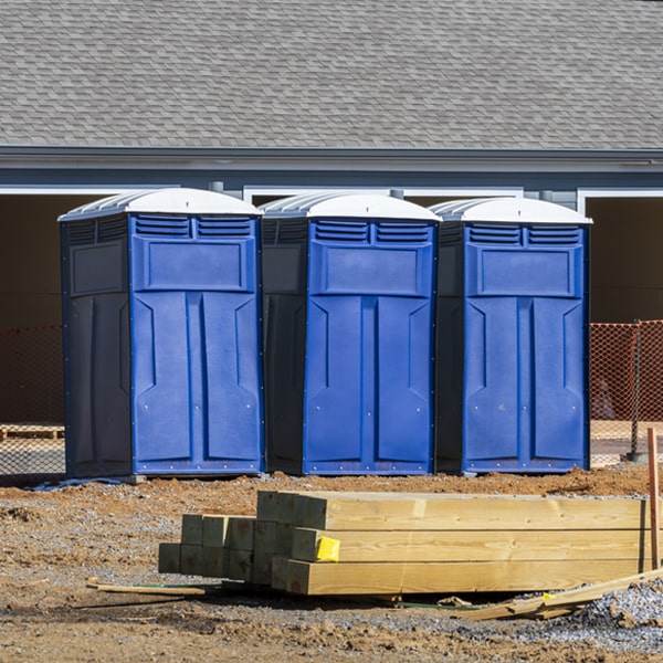 do you offer hand sanitizer dispensers inside the porta potties in Jennings KS